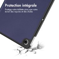 imoshion Coque tablette Trifold Lenovo Tab (2025) - Bleu foncé