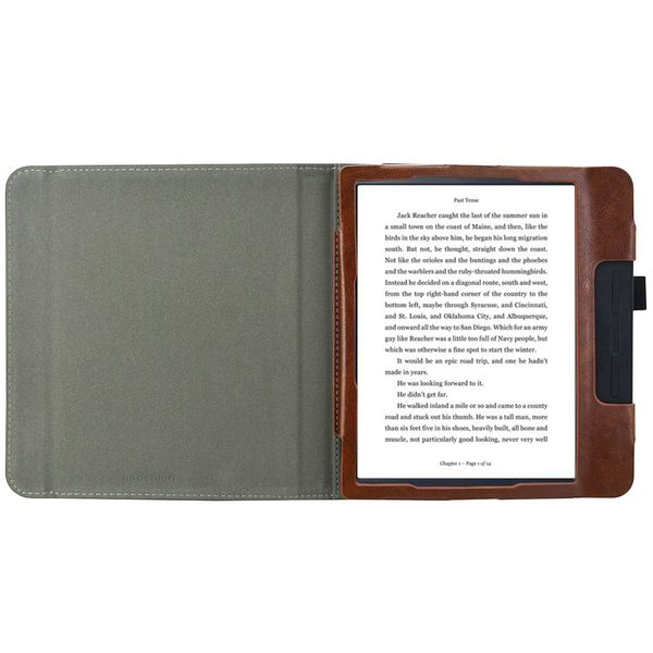 imoshion Etui portefeuille Luxe unie Kobo Forma - Marron