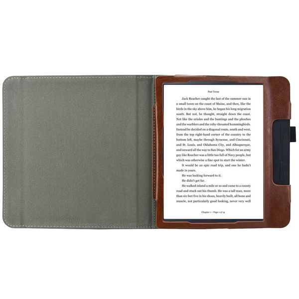 imoshion Etui portefeuille Luxe unie Kobo Forma - Brun