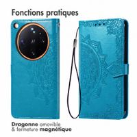 imoshion Etui de télephone Mandala Oppo Find X9 Ultra - Turquoise