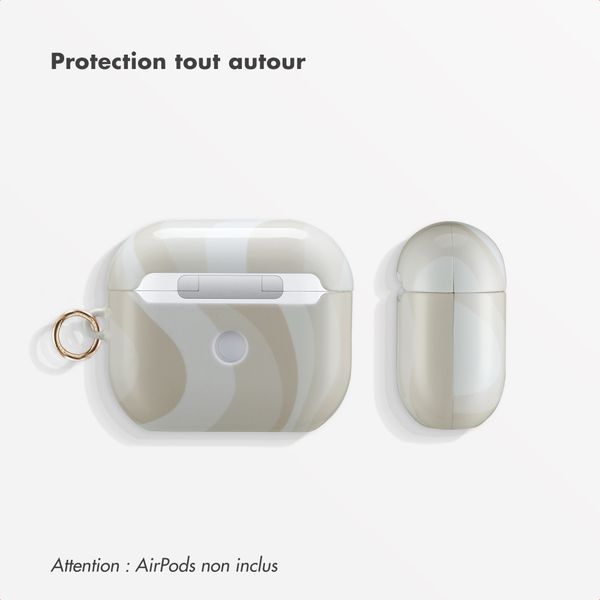 Selencia Coque Vivid Apple AirPods 3 - Desert Waves Beige