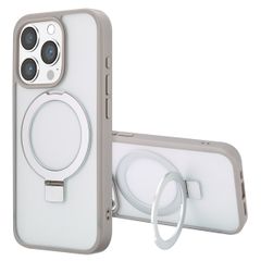 Accezz Coque Ring Stand avec MagSafe iPhone 15 Pro - Grey