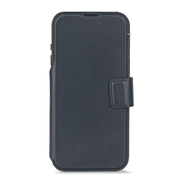 Decoded Portefeuille détachable 2 en 1 en cuir MagSafe Apple iPhone 17 Pro - Navy Shadow