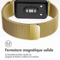 imoshion Bracelet magnétique milanais Samsung Galaxy Fit 3 - Doré