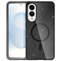 imoshion Coque Pailletée avec MagSafe Samsung Galaxy S25 Edge - Noir