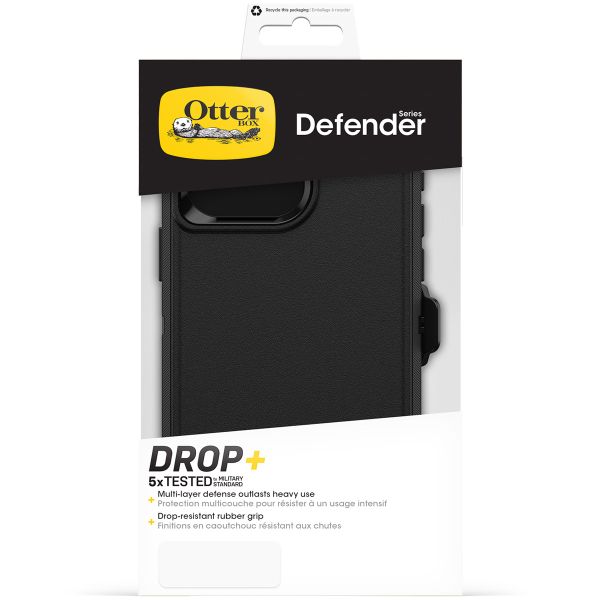 OtterBox Coque Defender Rugged iPhone 15 Pro Max - Noir