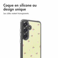 imoshion Coque Design Samsung Galaxy S25 - Garden Stripes