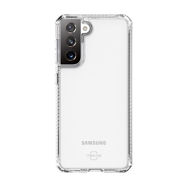 Itskins Coque Hybrid Clear Samsung Galaxy S21 - Transparent