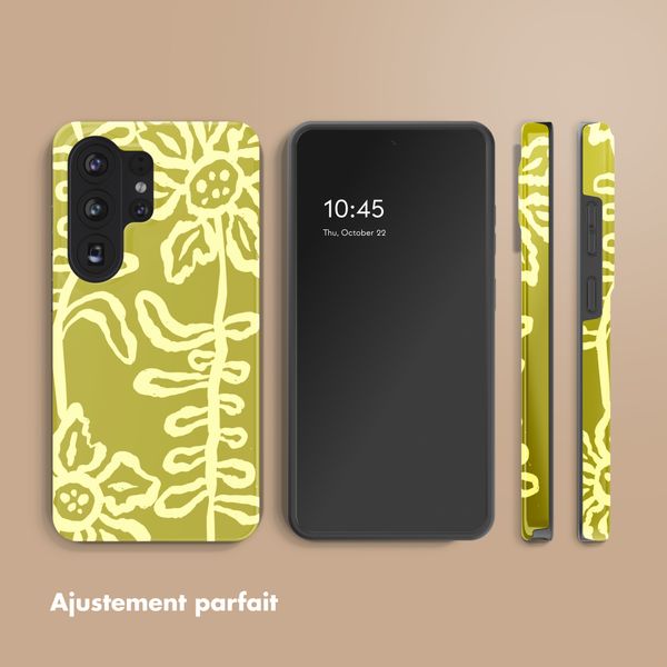 Selencia Coque arrière Vivid Samsung Galaxy S26 Ultra - Chalky Bloom