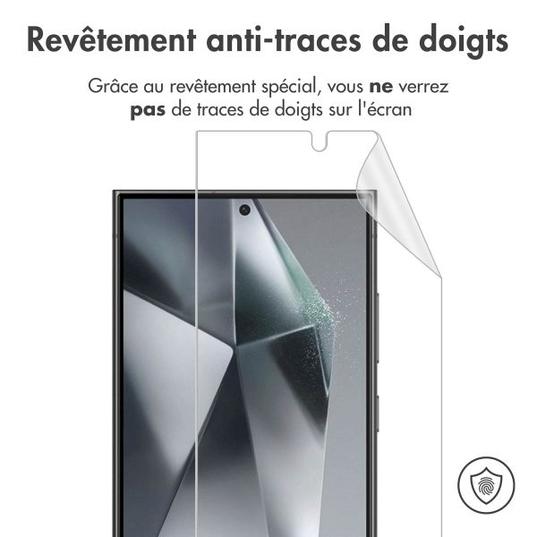 imoshion Protection d'écran Film 3pack Samsung Galaxy S24 Ultra