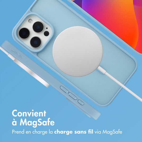 imoshion Coque Color Guard avec MagSafe iPhone 15 Pro Max - Bleu clair