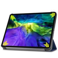 imoshion Coque tablette Trifold iPad Pro 11 (2020-2018) - Bleu