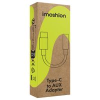 imoshion ﻿Adaptateur AUX - Adaptateur audio USB-C vers 3,5 mm / Jack - USB-C mâle vers AUX femelle - Blanc