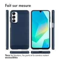 imoshion Coque Brushed Samsung Galaxy A16 5G - Bleu foncé