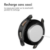 imoshion Coque rigide à couverture complète Samsung Galaxy Watch 7 - 44 mm - Noir