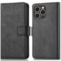 imoshion Étui de téléphone portefeuille Luxe Apple iPhone 14 Pro Max - Noir