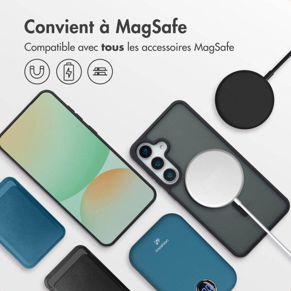 imoshion Coque Color Guard avec MagSafe Samsung Galaxy S25 Plus - Noir