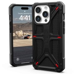 UAG Coque Monarch Apple iPhone 15 Pro - Kevlar Black