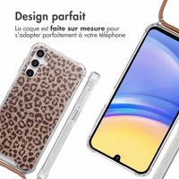 imoshion Coque Design avec cordon Samsung Galaxy A15 (5G) - Leopard Mood