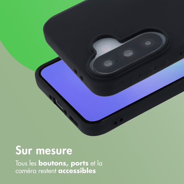 imoshion Coque Couleur Samsung Galaxy A37 (5G) - Noir