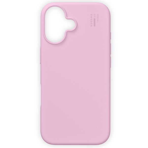 iDeal of Sweden Coque Silicone iPhone 16 - Bubble Gum Pink