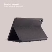 Selencia Coque tablette Vivid Apple iPad Air 11 pouces (2025) M3 / (2024) M2 / Air 5 (2022) / Air 4 (2020) - Art Wave Black