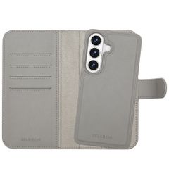 Selencia Étui portefeuille amovible Olyn avec MagSafe Samsung Galaxy S26 - Gris