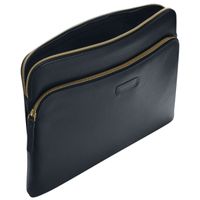 dbramante1928 ﻿Paris+ Sleeve - Pochette ordinateur 14 pouces - Cuir véritable - MacBook Pro 14 pouces - Pacific Blue