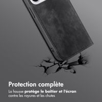 imoshion Étui de téléphone portefeuille Slim Oppo Reno 15F - Noir