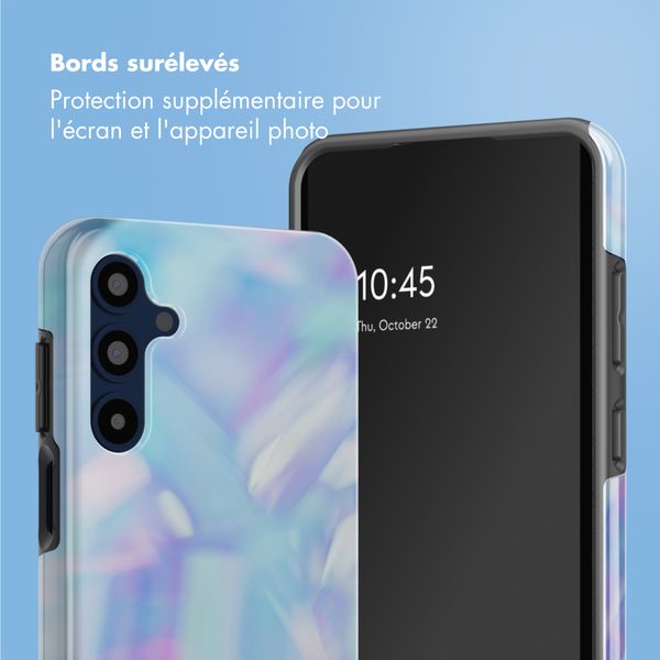 Selencia Coque arrière Vivid Samsung Galaxy A16 - Holographic Blue Dream