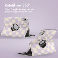 imoshion Coque tablette Design rotatif à 360° Lenovo Tab M10 5G - Dancing Cubes