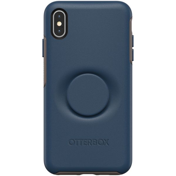 OtterBox Coque Otter + Pop Symmetry iPhone Xs Max - Bleu