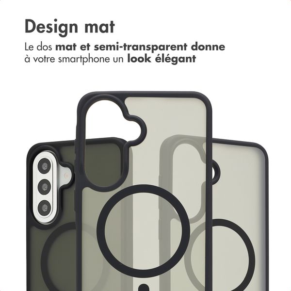 imoshion Coque Color Guard avec MagSafe Samsung Galaxy A57 (5G) - Noir