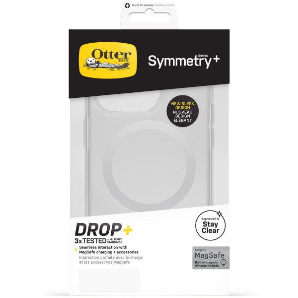 OtterBox Coque Symmetry MagSafe Apple iPhone 14 Pro - Transparent