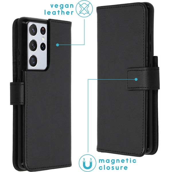 imoshion Étui de télephone portefeuille Samsung Galaxy S21 Ultra - Noir