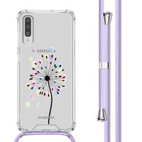 imoshion Coque Design avec cordon Samsung Galaxy A70 - Sandstone Dandelion