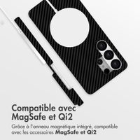 Accezz Coque Kevlar® MagSafe Samsung Galaxy S26 Ultra - Noir