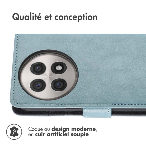 imoshion Étui de télephone portefeuille OnePlus 13R - Bleu clair