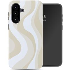 Selencia Coque arrière Vivid Samsung Galaxy A57 (5G) - Desert Waves Beige