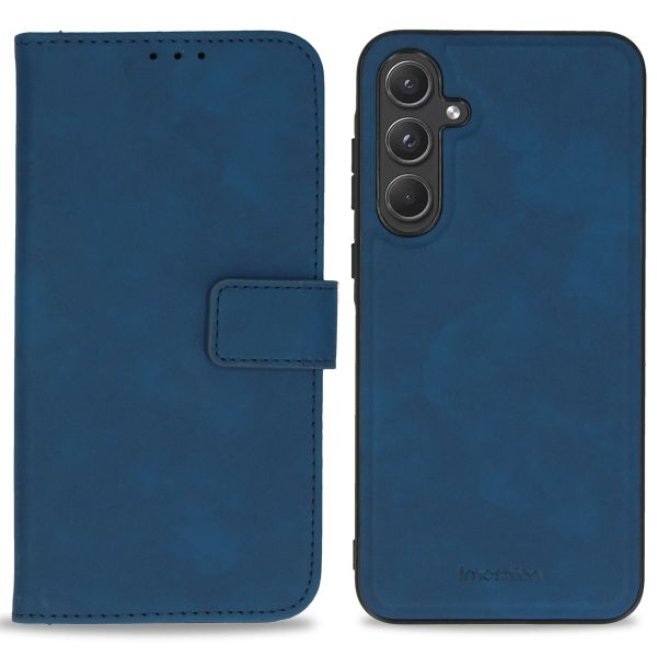 imoshion Etui de téléphone de luxe 2-en-1 amovible Samsung Galaxy A55 - Bleu