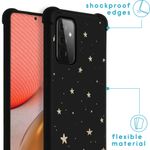 imoshion Coque Design avec cordon Samsung Galaxy A72 - Stars Gold