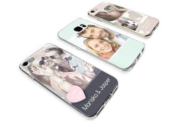 Concevez votre propre coque transparente Samsung Galaxy S6 - Transparent