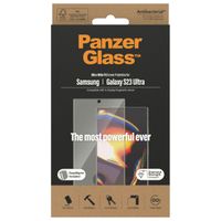 PanzerGlass Protection d'écran Ultra-Wide Fit Anti-bactérienne avec applicateur Samsung Galaxy S23 Ultra