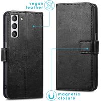 imoshion Étui de télephone portefeuille Samsung Galaxy S21 FE - Noir