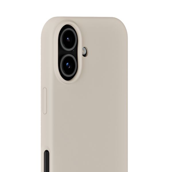 Holdit Coque Silicone Apple iPhone 17 - Light Beige