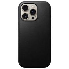 Nomad Coque Modern Leather avec MagSafe Apple iPhone 16 Pro - Nomad Black