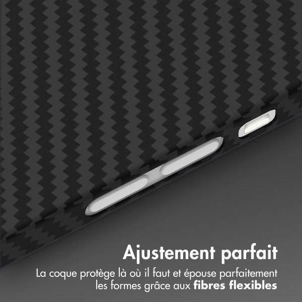 Accezz Coque Kevlar MagSafe Apple iPhone 14 Pro Max - Noir