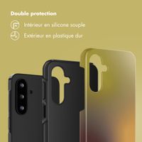 Selencia Coque arrière Vivid Samsung Galaxy A17 - Gradient Olive Dust