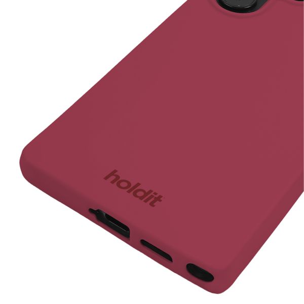 Holdit Coque Soft Samsung Galaxy S25 Ultra - Red Velvet