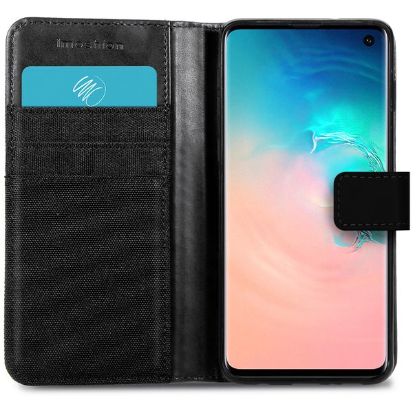 imoshion Étui de téléphone portefeuille Canvas Luxe Galaxy S10